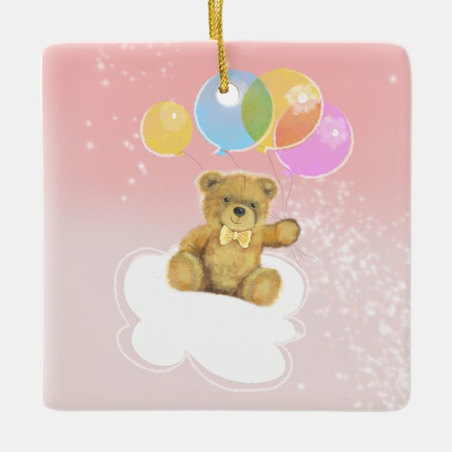 Baby-Dusche Keramikornament (Vorderseite)