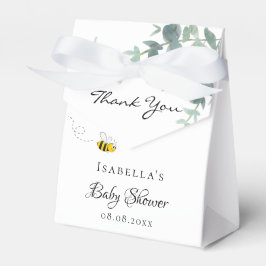 Baby Dusche Mama niedlich Eukalyptus zu sein danke Geschenkschachtel