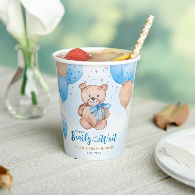 Baby-Dusche Pappbecher (In Situ)