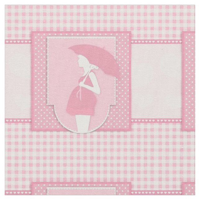Baby Dusche ! Stoff (Nahaufnahme)