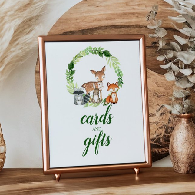 Baby-Duschkarten und Geschenke für Landtiere Poster (Von Creator hochgeladen)