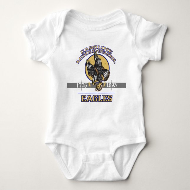 Baby Eagle Baby Strampler (Vorderseite)