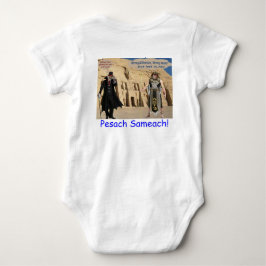 Baby ein Stück. Happy Passover. loris/Affe Baby Strampler