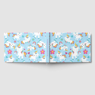 Baby Einhorn Gästebuch