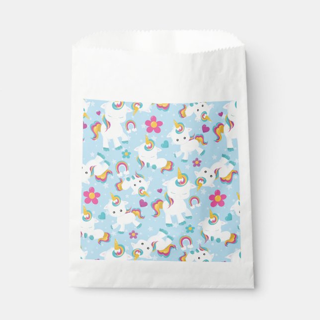 Baby Einhorn Geschenktütchen (Vorderseite)
