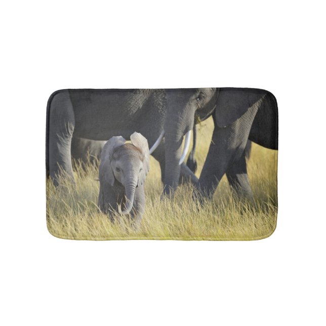 Baby-Elefant Badematte (Vorderseite)