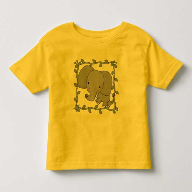 Baby-Elefant-T-Shirts und Geschenke Kleinkind T-shirt (Vorderseite)