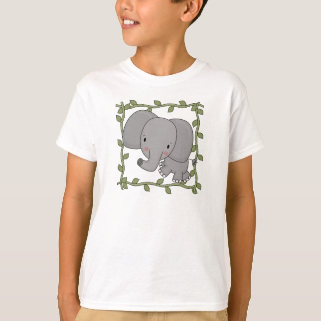 Baby-Elefant-T-Shirts und Geschenke T-Shirt (Vorderseite)