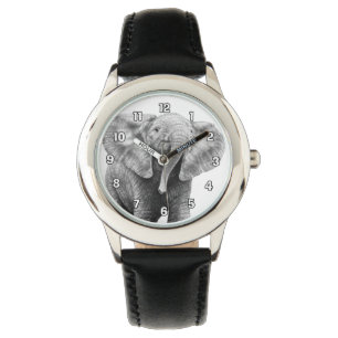 Baby-Elefant-Uhr Armbanduhr