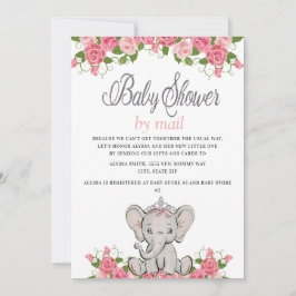 Baby Elephant Baby Dusche by Mail Einladung