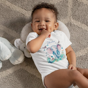Baby Elephant Boy Strampler