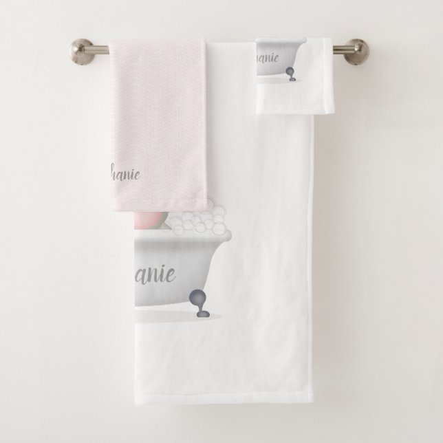 Baby Elephant Bubble Bath Badhandtuch Set (Insitu)