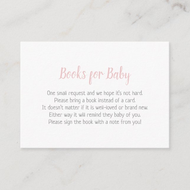 Baby Elephant Bubble Bath Books für Baby Visitenkarte (Vorderseite)