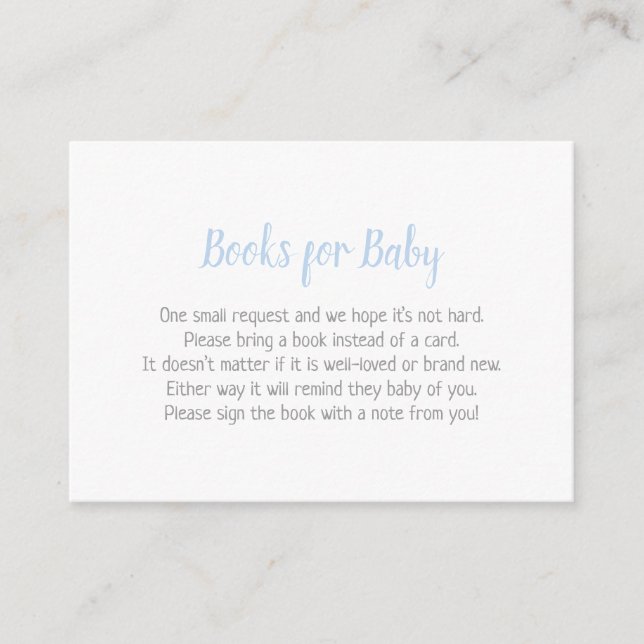 Baby Elephant Bubble Bath Books für Baby Visitenkarte (Vorderseite)