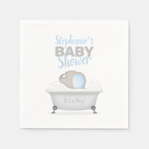 Baby Elephant Bubble Bath Boy Baby Dusche Serviette
