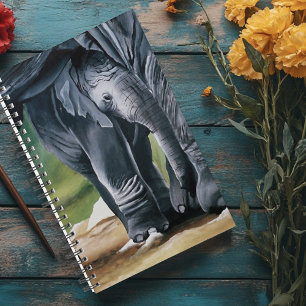 Baby Elephant Gray Niedlich Planer