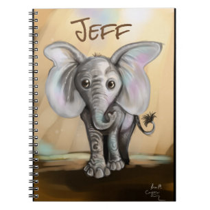 Baby Elephant Notizblock