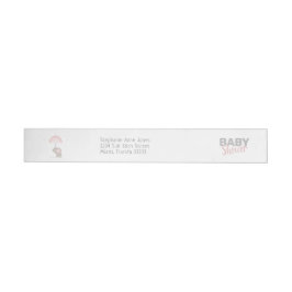 Baby Elephant Pink Baby Dusche
