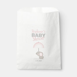 Baby Elephant Pink Baby Dusche Geschenktütchen