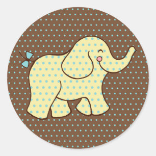Baby Elephant Stickers