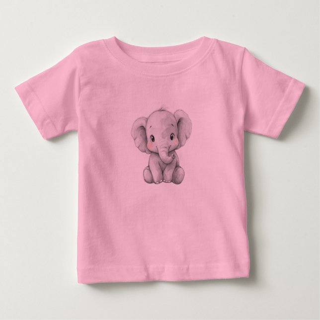 baby elephant t-shirt (Vorderseite)