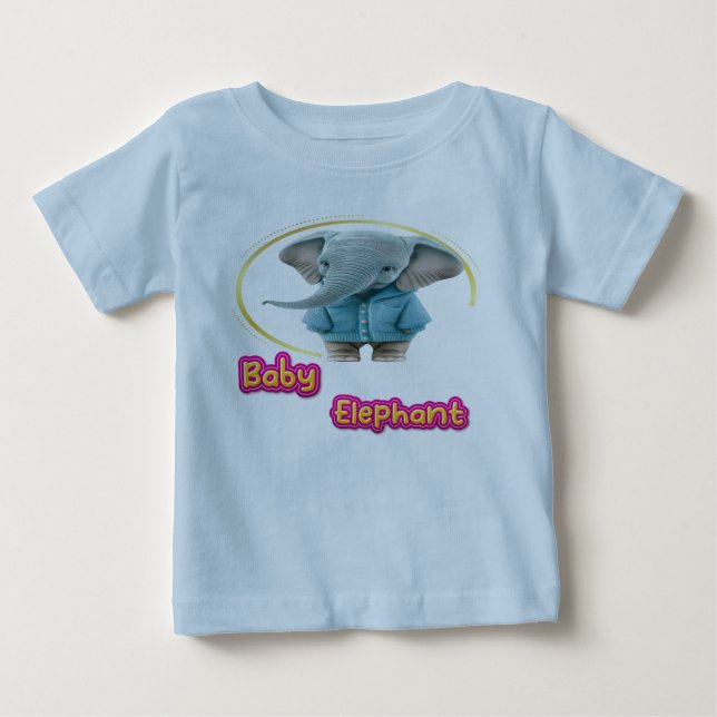 Baby Elephant T-shirt (Vorderseite)