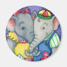 BABY ELEPHANTS ERSTE LIEBE, NIEDLICH PACHYDERM FRE