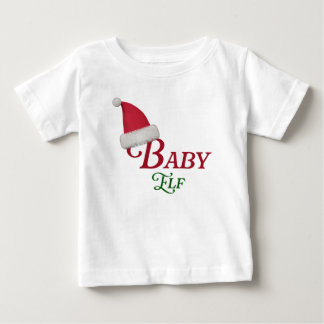 Baby Elf Christmas Theme Baby T-shirt