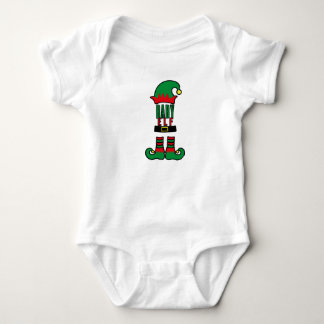 Baby Elf Family Matching Christmas Outfit T - Shir Strampler