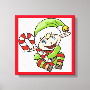 BABY ELF LEINWANDDRUCK