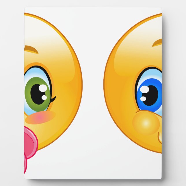 Baby Emojis Fotoplatte (Vorderseite)