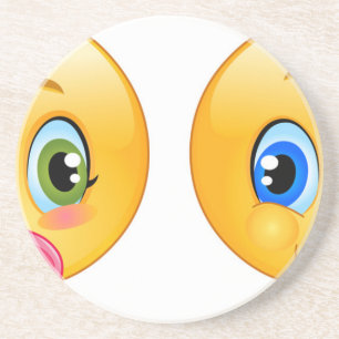 Baby Emojis Getränkeuntersetzer