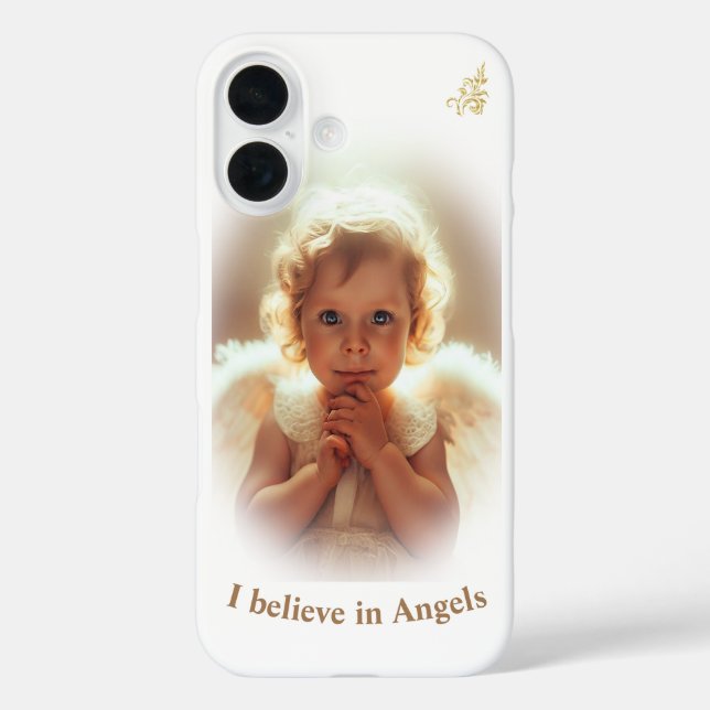Baby Engel iPhone 16 Hülle (Rückseite)