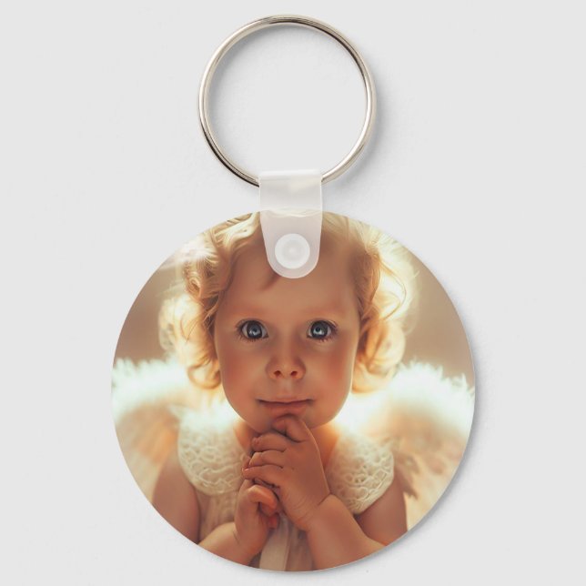 Baby Engel Schlüsselanhänger (Vorderseite)