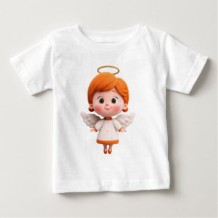 Baby Engel – Süßer Cartoon-Engel mit Heiligenschei T-shirt