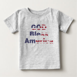 Baby-Erbstück Stars & Stripes Tee - Patriotisch
