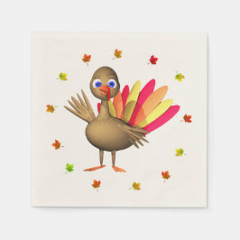Baby Erntedank Türkei Serviette