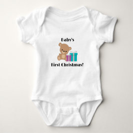 Baby Erste Weihnachten! Baby Strampler