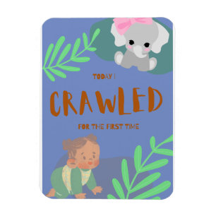 Baby erster Tag Magnet
