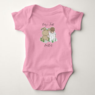 Baby erstes Ostern Baby Strampler