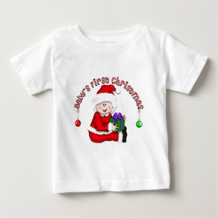 Baby erstes Weihnachten Baby Santa (CA1) T-shirt