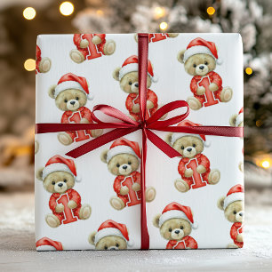 Baby Erstes Weihnachten Geschenkpapier