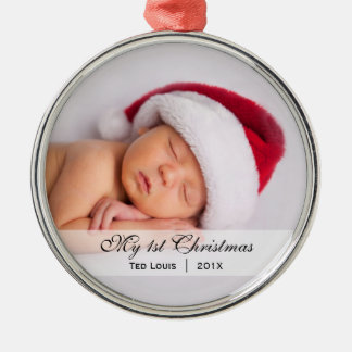 Baby | Erstmaliges Weihnachtsschmuck zum Foto
