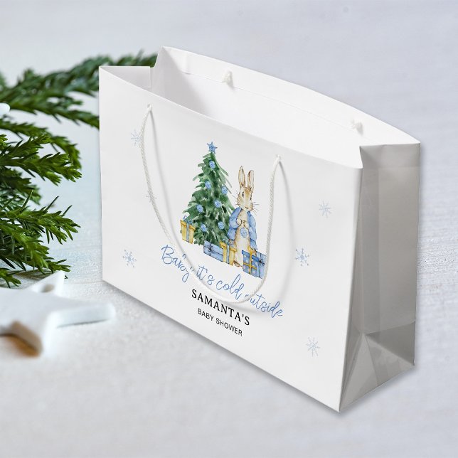 Baby es ist kalt außerhalb von Peter Rabbit Große Geschenktüte (Von Creator hochgeladen)