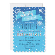 BABY Es ist kalt draußen BABY SHOWER Einladung