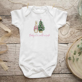 Baby es ist kalt draußen baby strampler