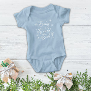 Baby, es ist kalt draußen baby strampler
