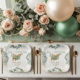 Baby Es ist kalt draußen Babydusche Einladung Pappteller