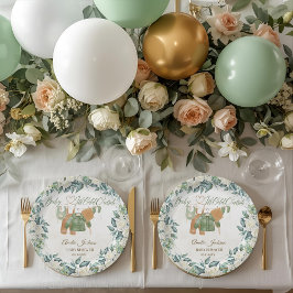 Baby Es ist kalt draußen Babydusche Einladung Pappteller