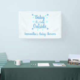 Baby Es ist kalt draußen Banner